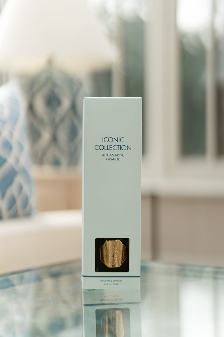 Aquamarine Iconic Large Reed Diffuser