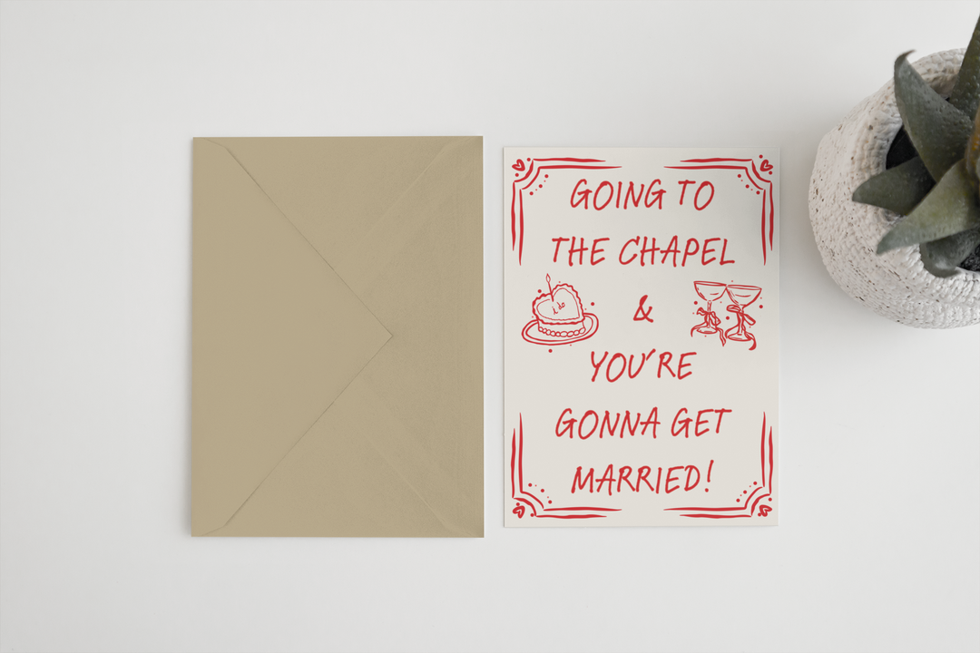 oing to the chapel Wedding/Engagement 