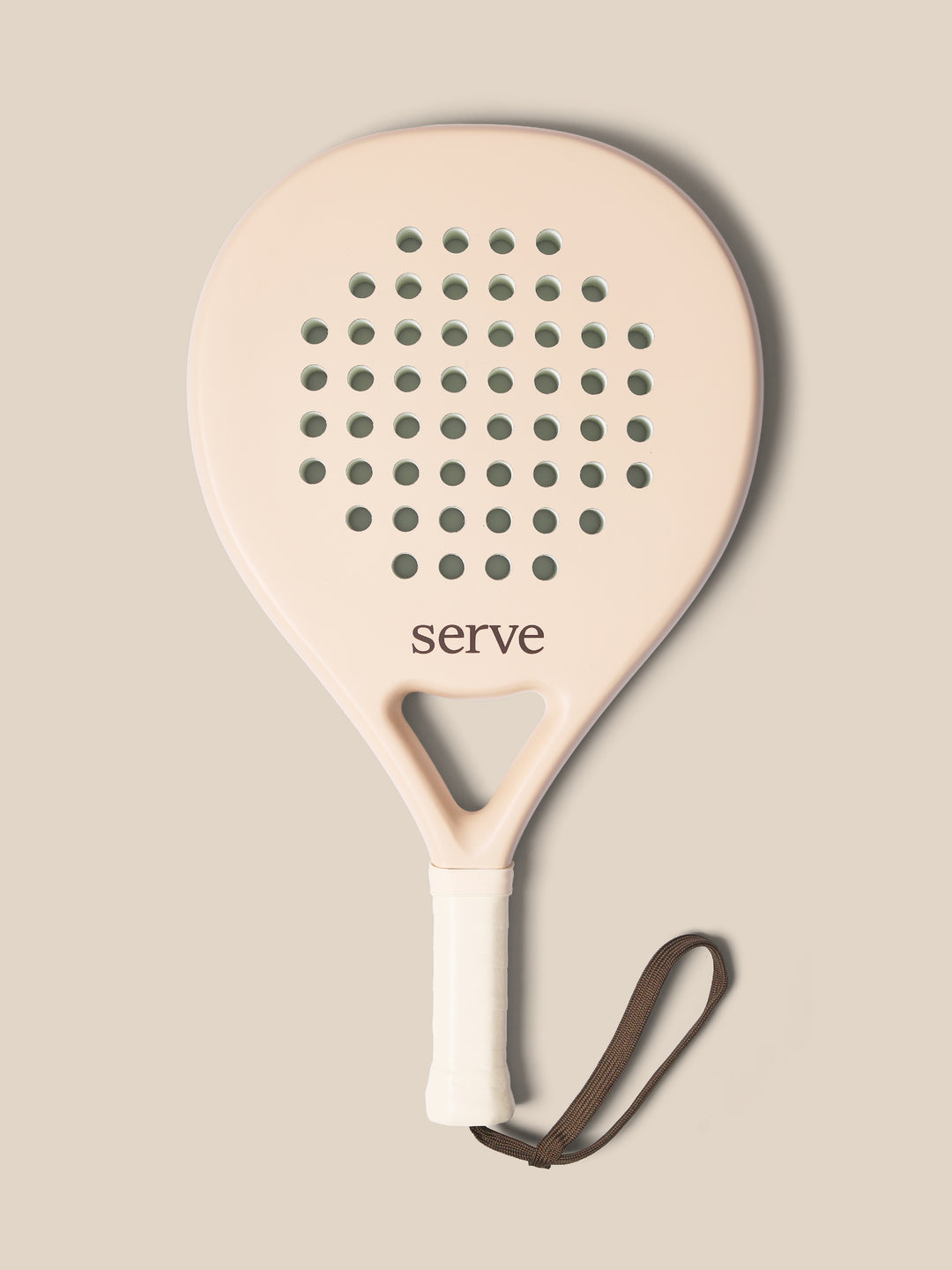 Beige Padel Racquet