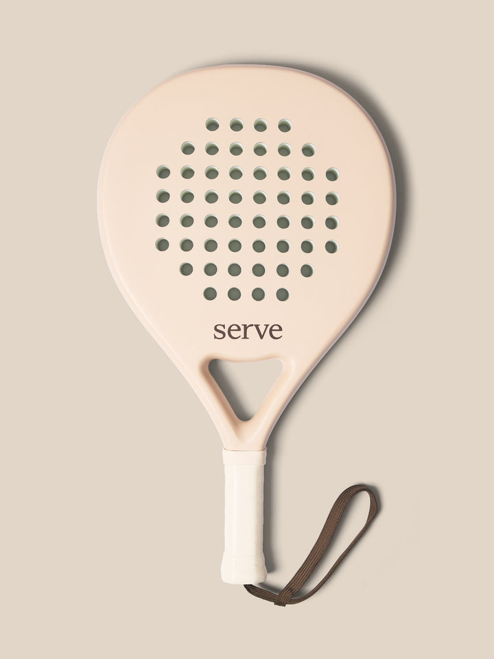 Beige Padel Racquet