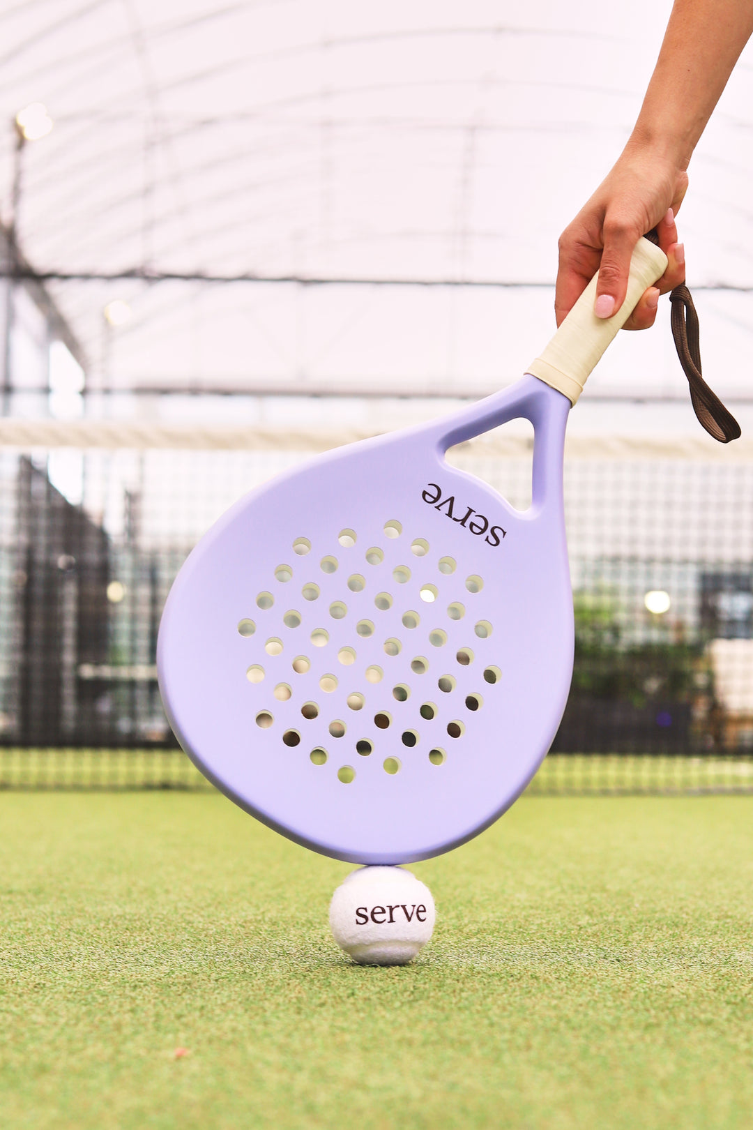 Purple Padel Racquet