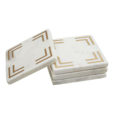  Norfolk Luxury Vermont Set of Four Square Coasters